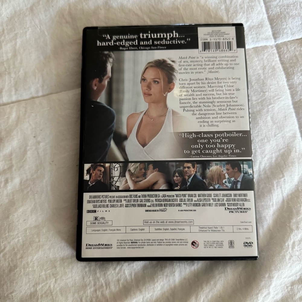 Match Point DVD - Picture 3 of 4